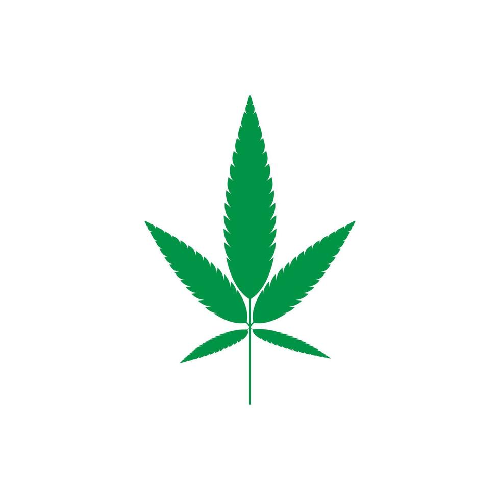 cannabis marijuanna logo vector