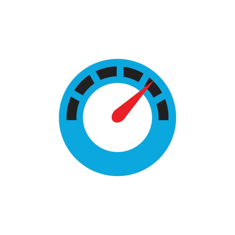 speedo meter logo vector