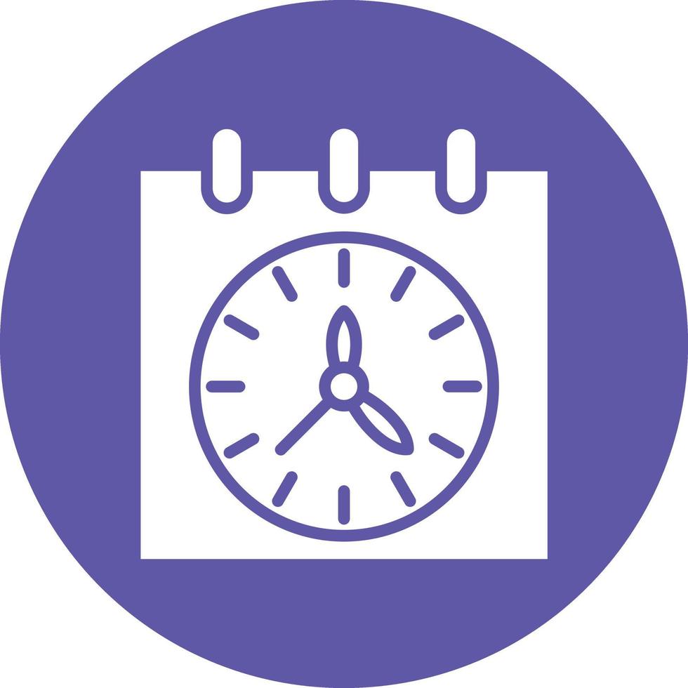 Timetable Icon Style vector