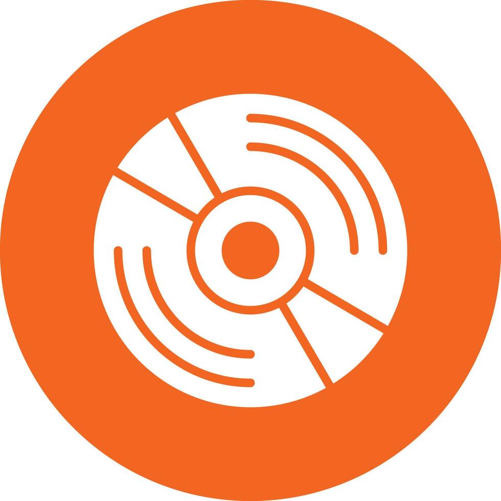 Compact Disc Icon Style vector