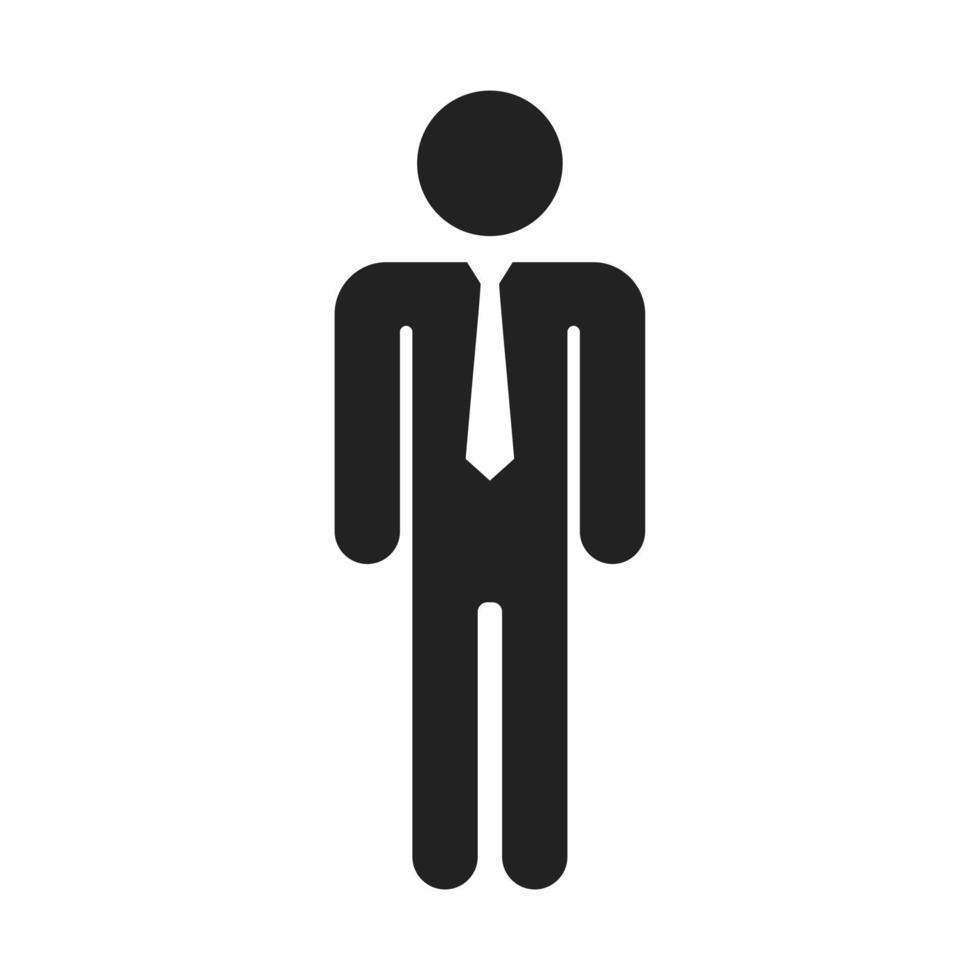 bussinesman flat icon vector