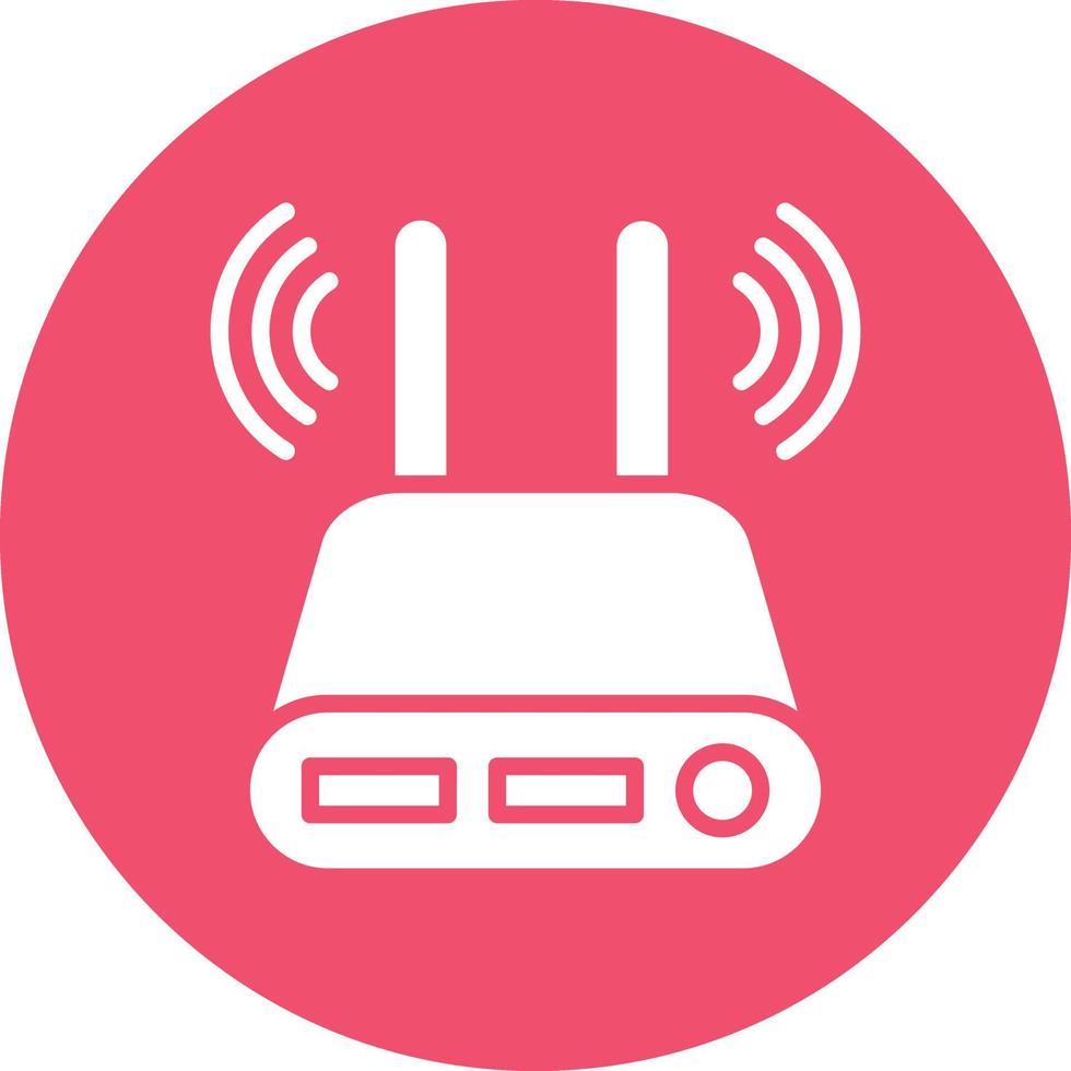 Modem Icon Style vector