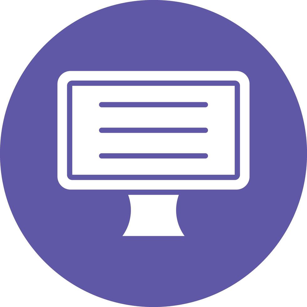 Lcd Icon Style vector