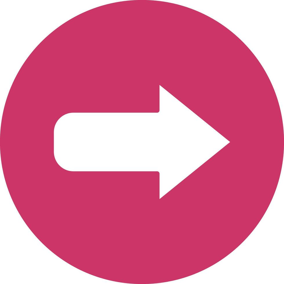 Right Arrow Icon Style vector