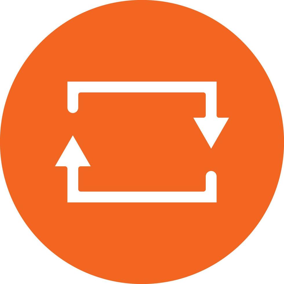 Rectangular Arrow Icon Style vector