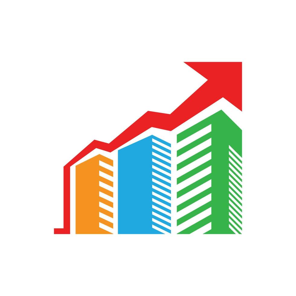Real Estate Property Investment Logo Design vector