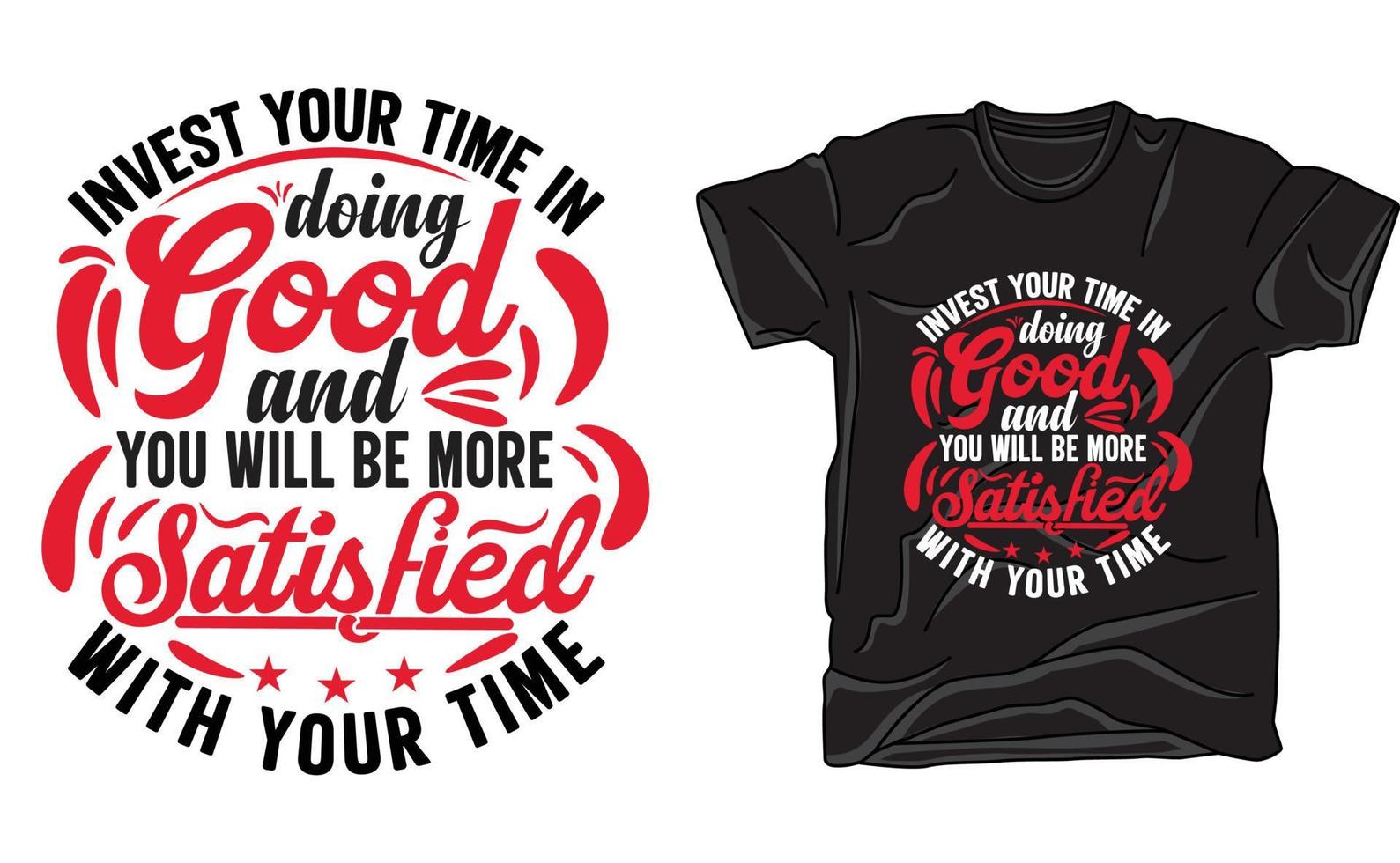 Typography t shirt design vector
