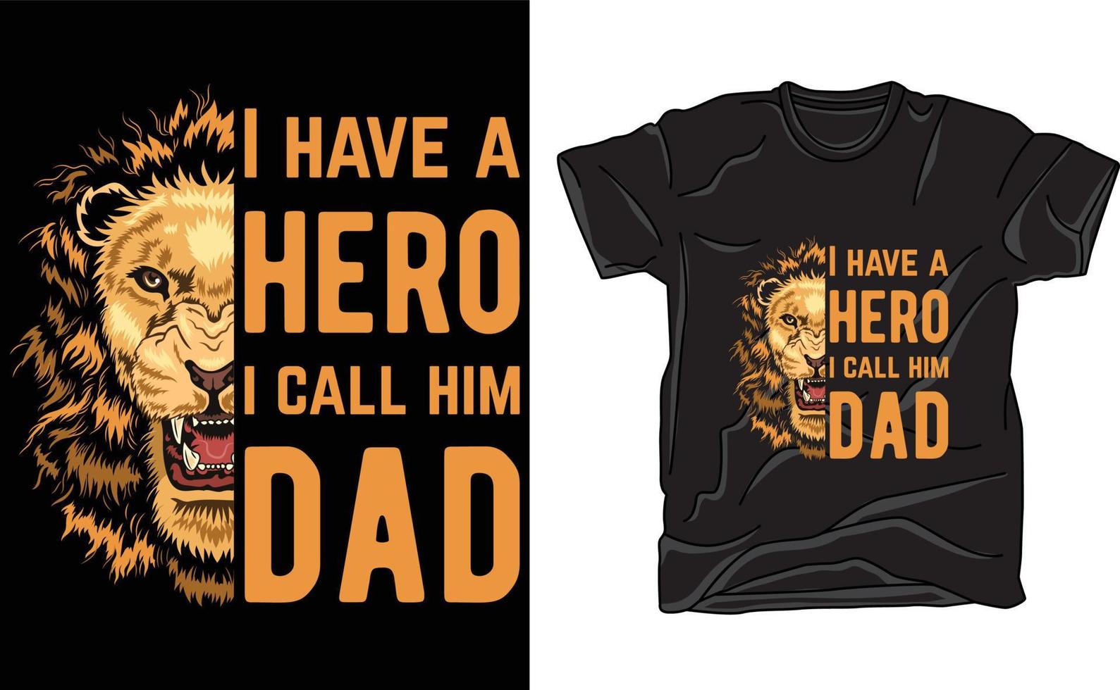 Fathers day t shirt design vector