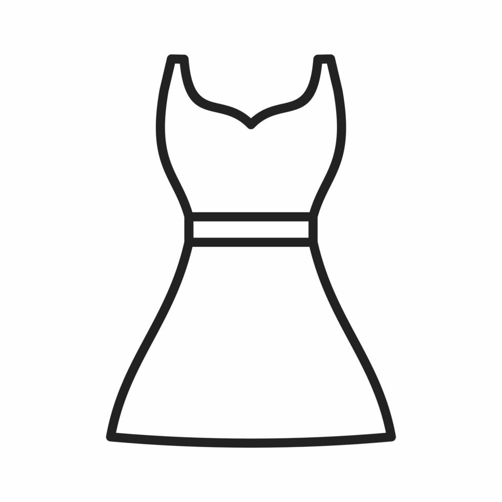 dress-outline-icon-13123847-vector-art-at-vecteezy