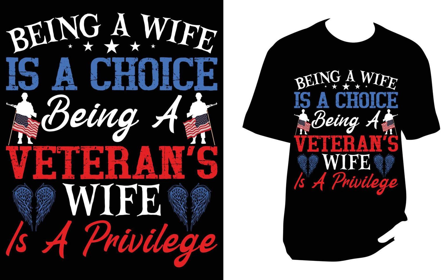 Veteran T Shirt Design vector