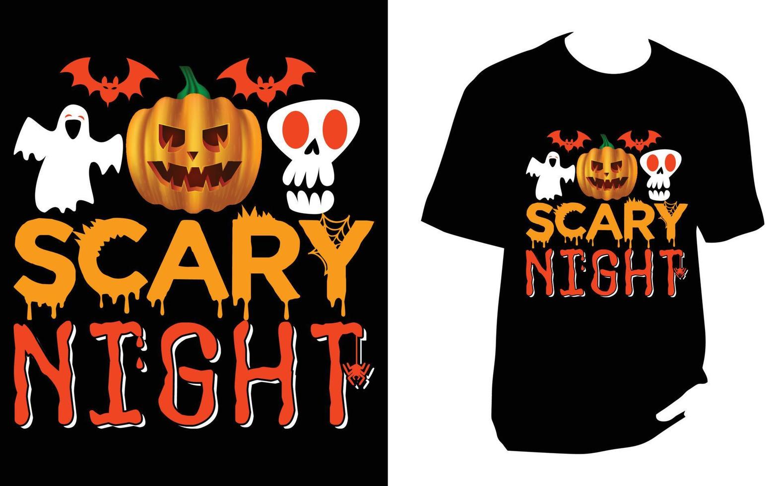 Halloween t shirt design vector