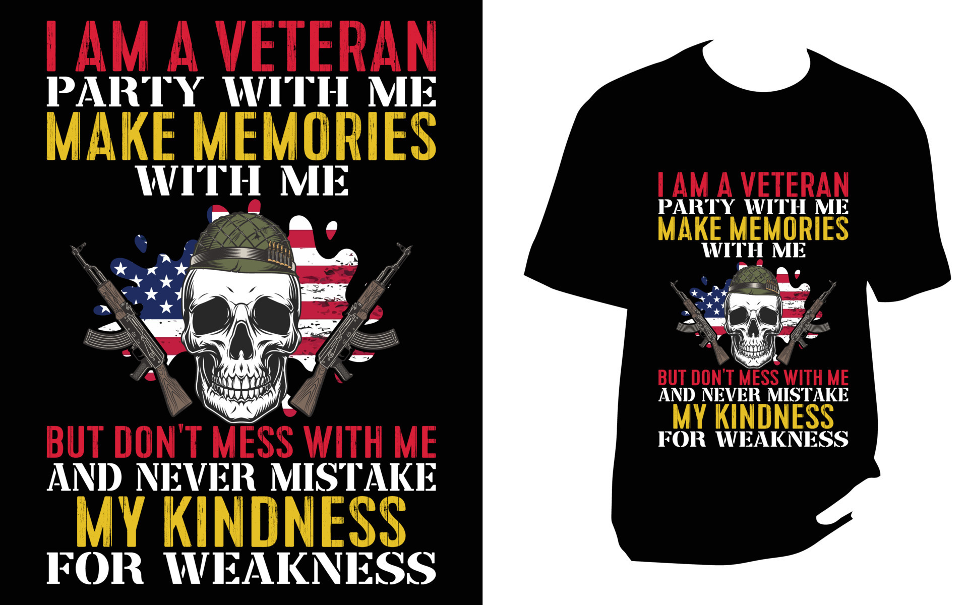 Veteran T Shirt Design 13124119 Vector Art at Vecteezy