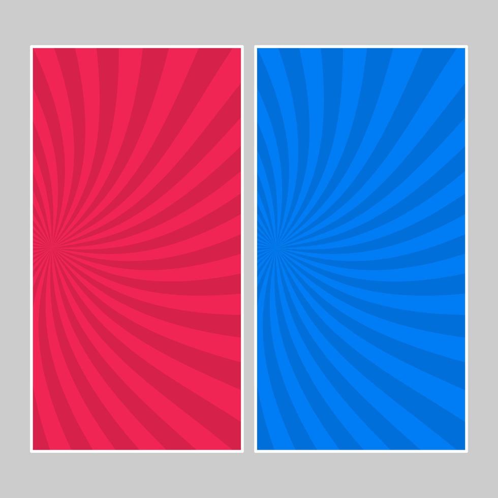 Set of multi colored pop art banners. Halftone comic template with place for your text for design. Vector illustration