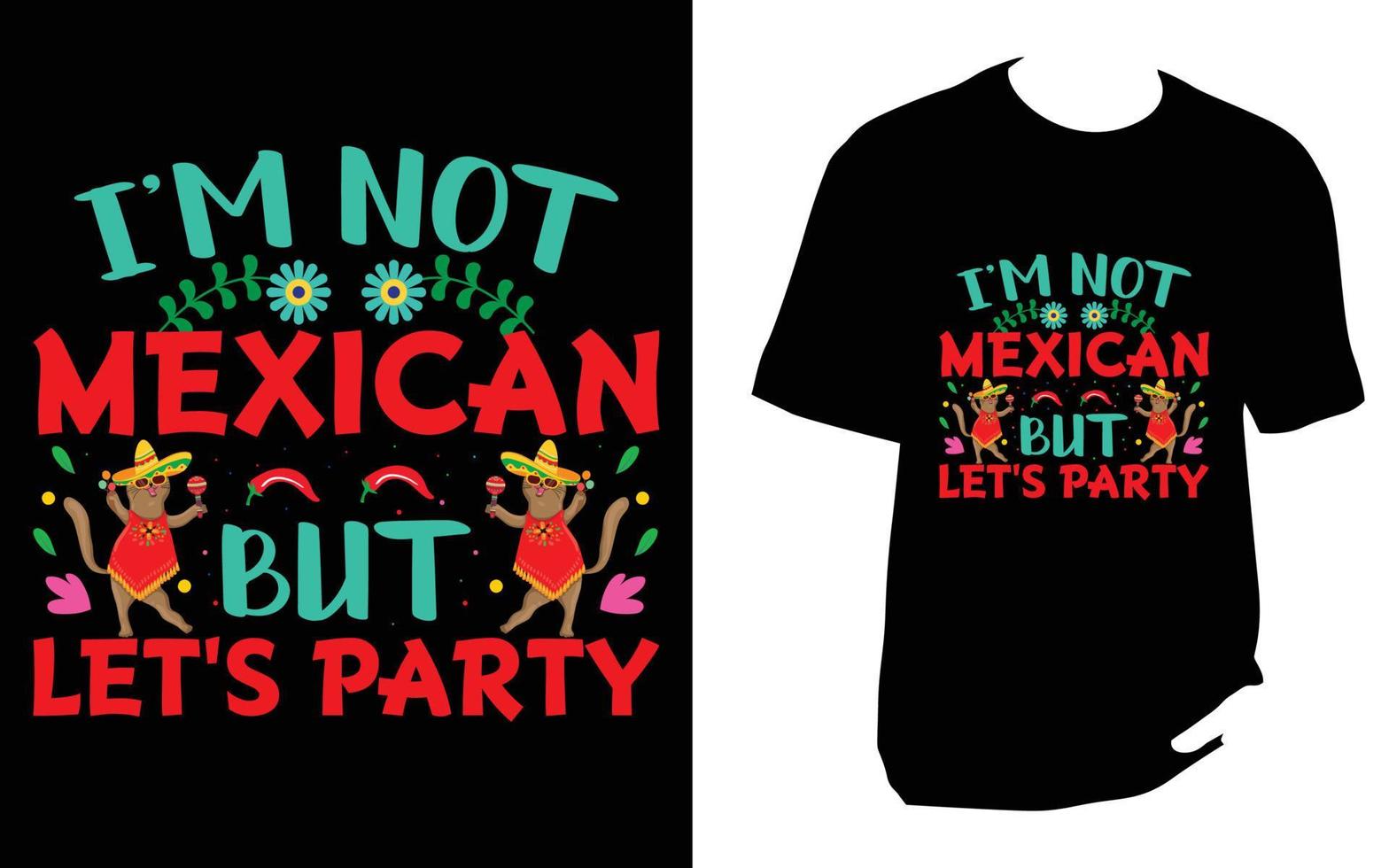 Cinco De Mayo t shirt design vector