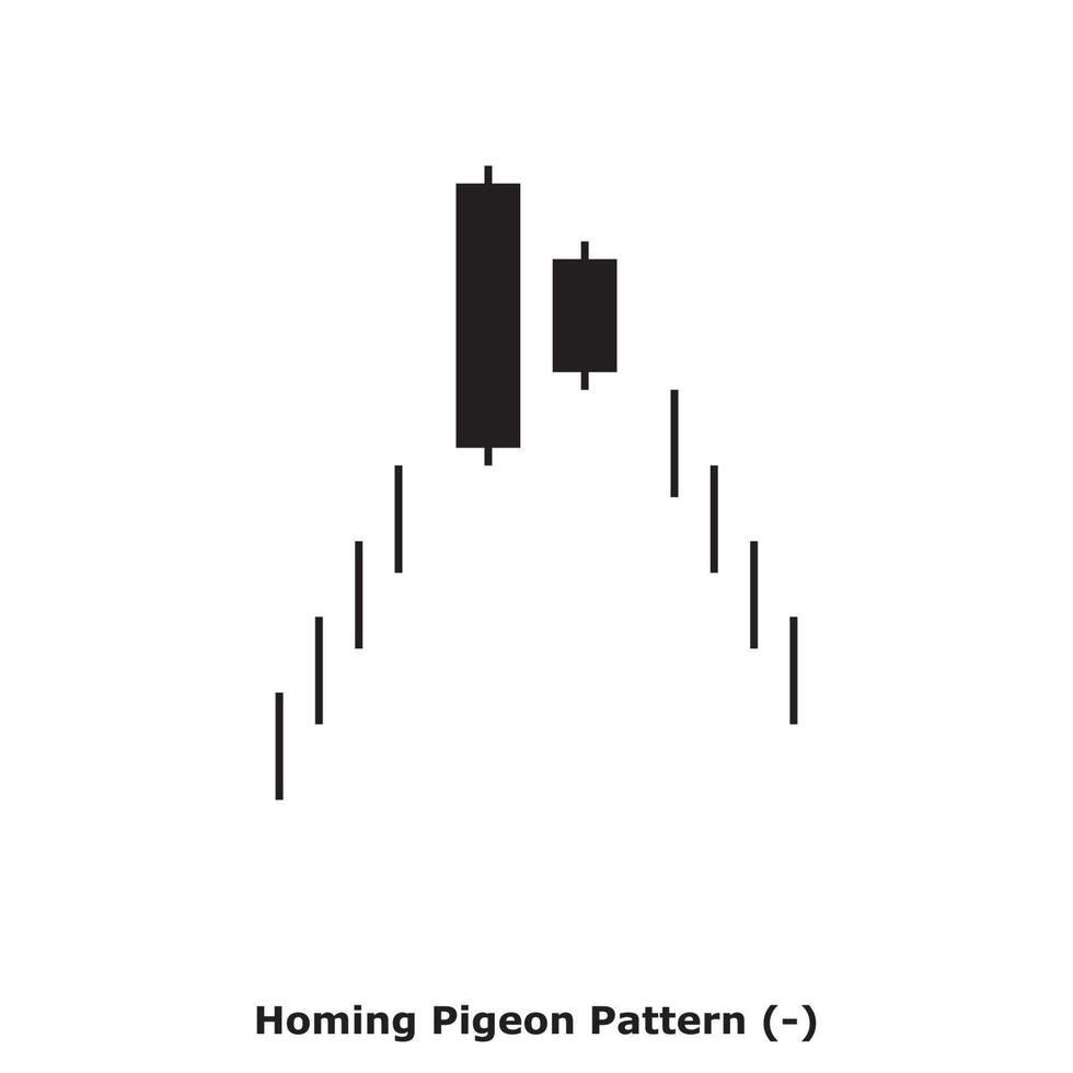 patrón de paloma mensajera - blanco y negro - cuadrado vector