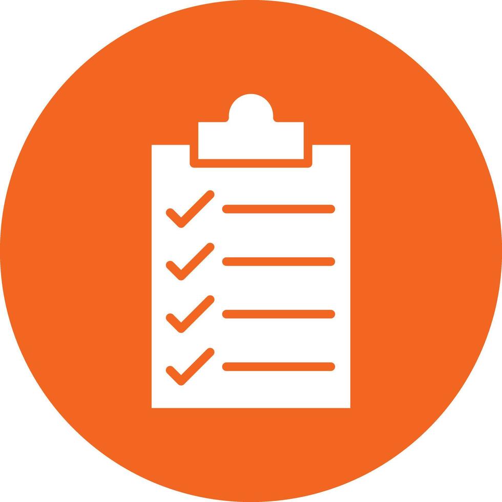 checklist Icon Style vector