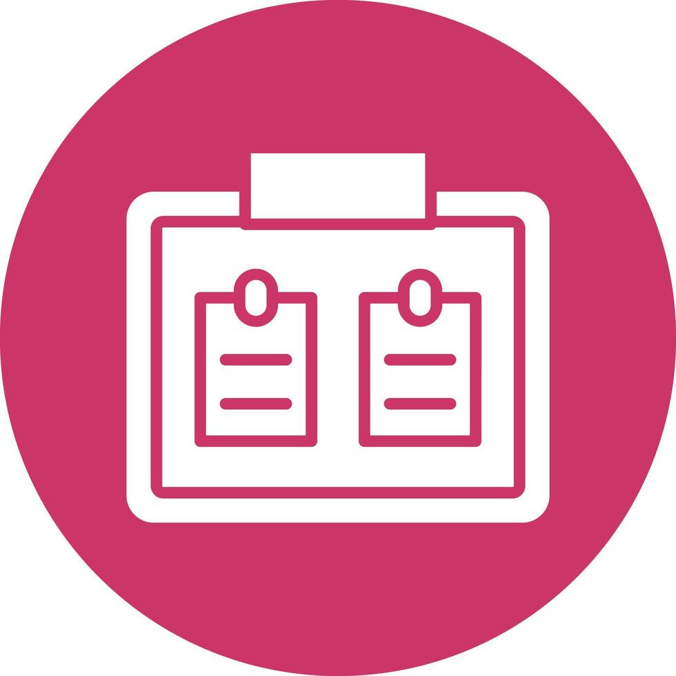 Corkboard Icon Style vector