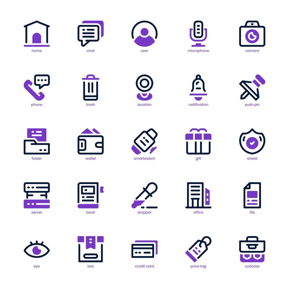 Essential Element icon pack for your website, mobile, presentation, and logo design. Essential Element icon mixed line and solid design. Vector graphics illustration and editable stroke.