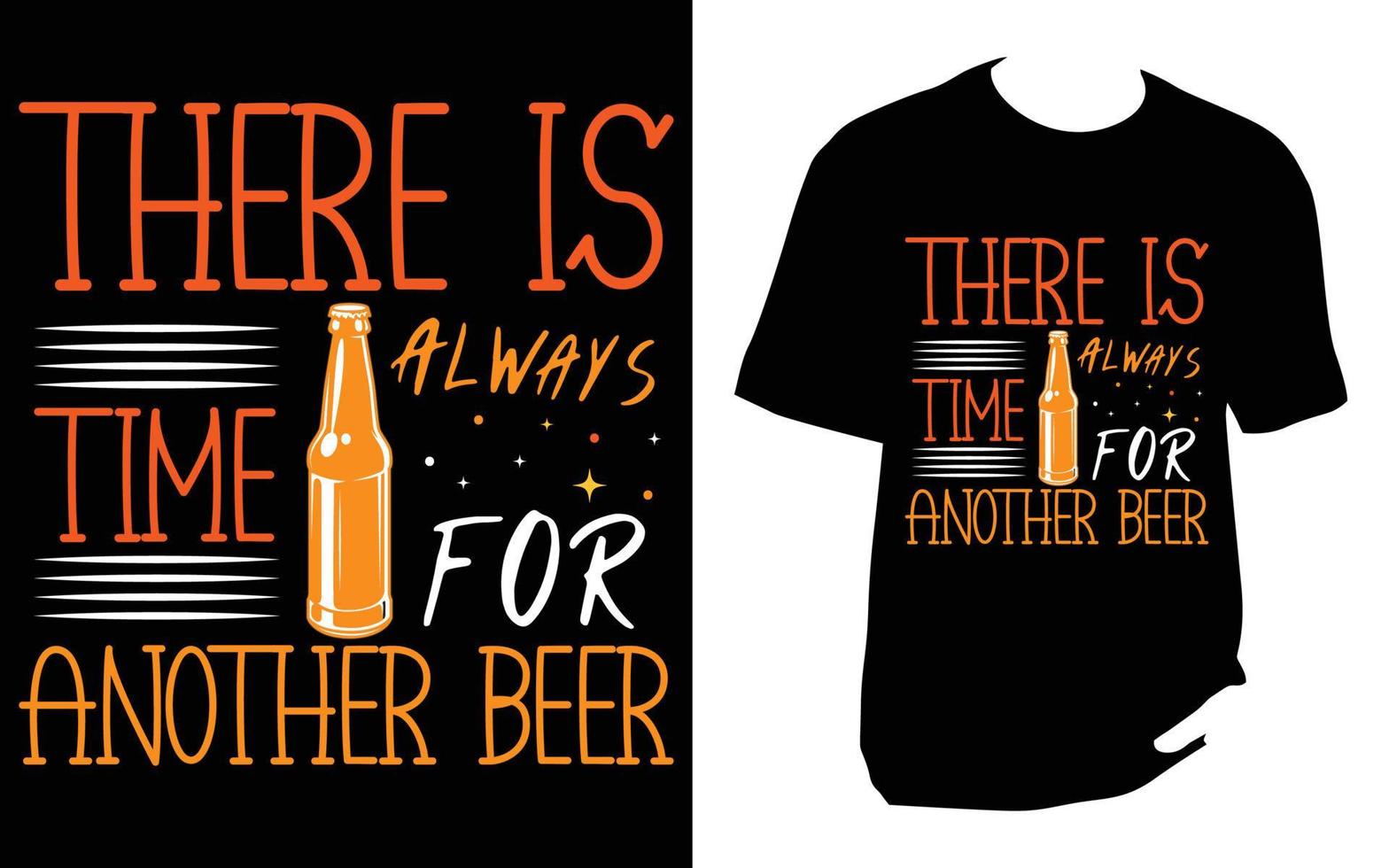 Craft Beer T Shirt vector