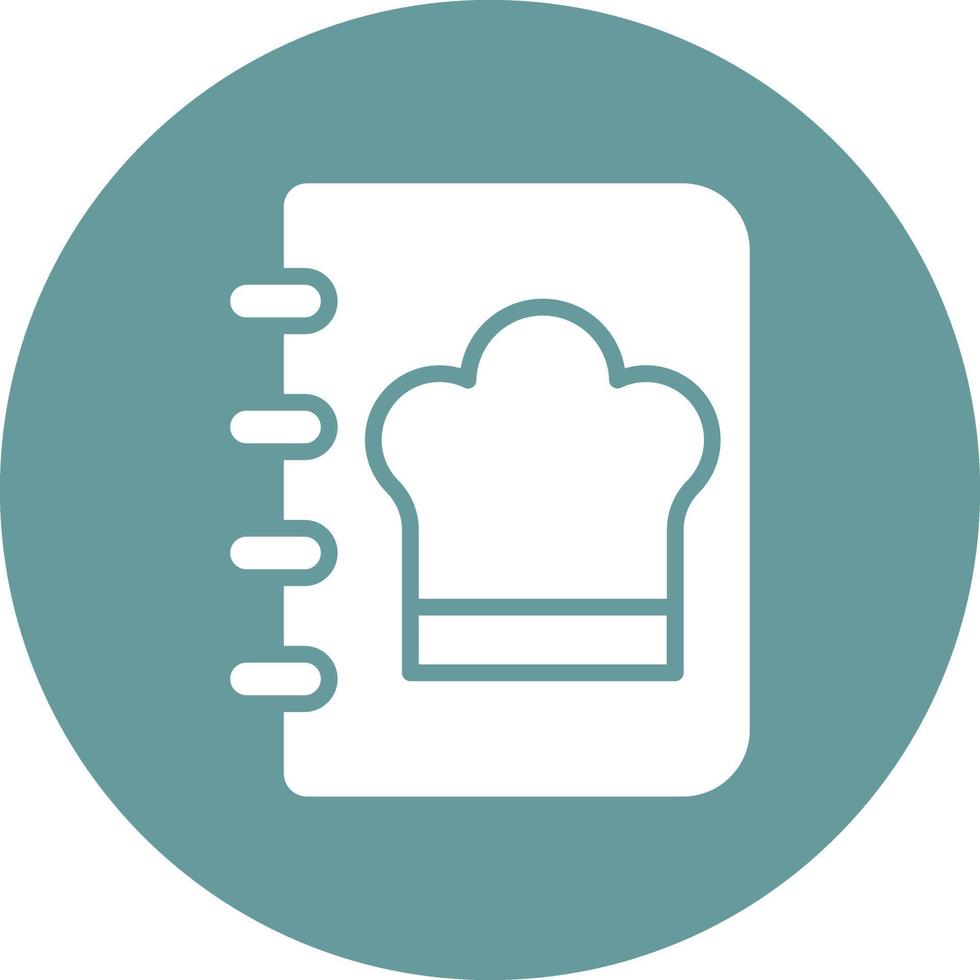Cookbook Icon Style vector