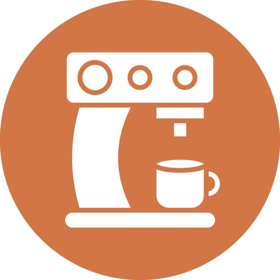 Coffee Machine Icon Style vector