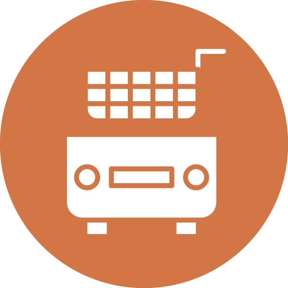 Fryer Icon Style vector