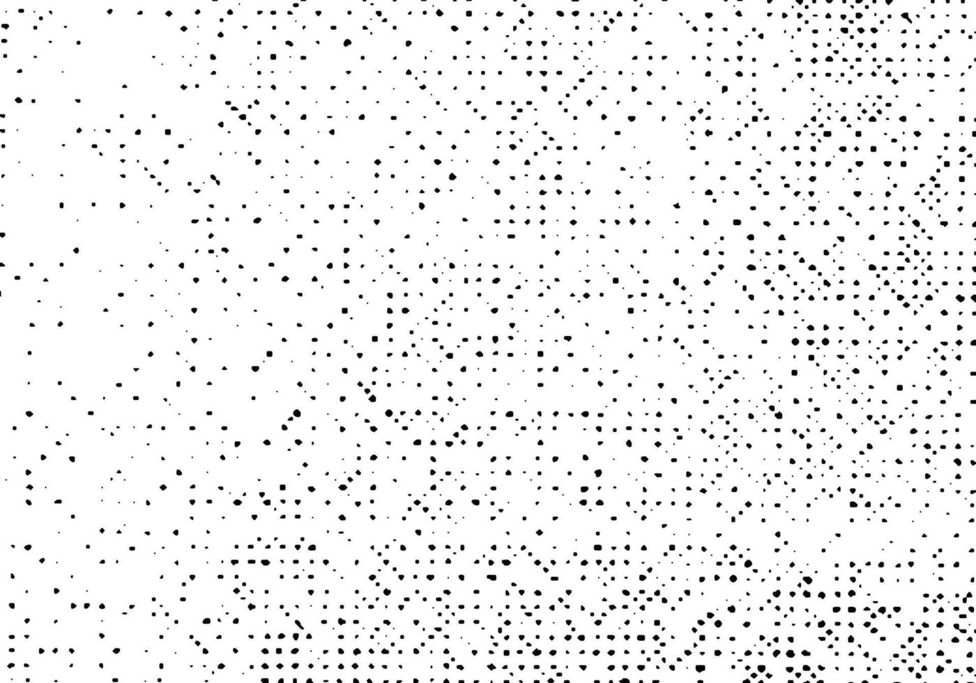 patrón de fondo grunge, viejo vector de superposición de textura de socorro, impresión monocromática de punto de semitono