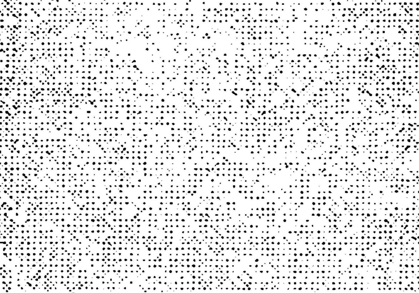 Grunge texture background, Old pattern overlay vector, Monochrome halftone rough vector