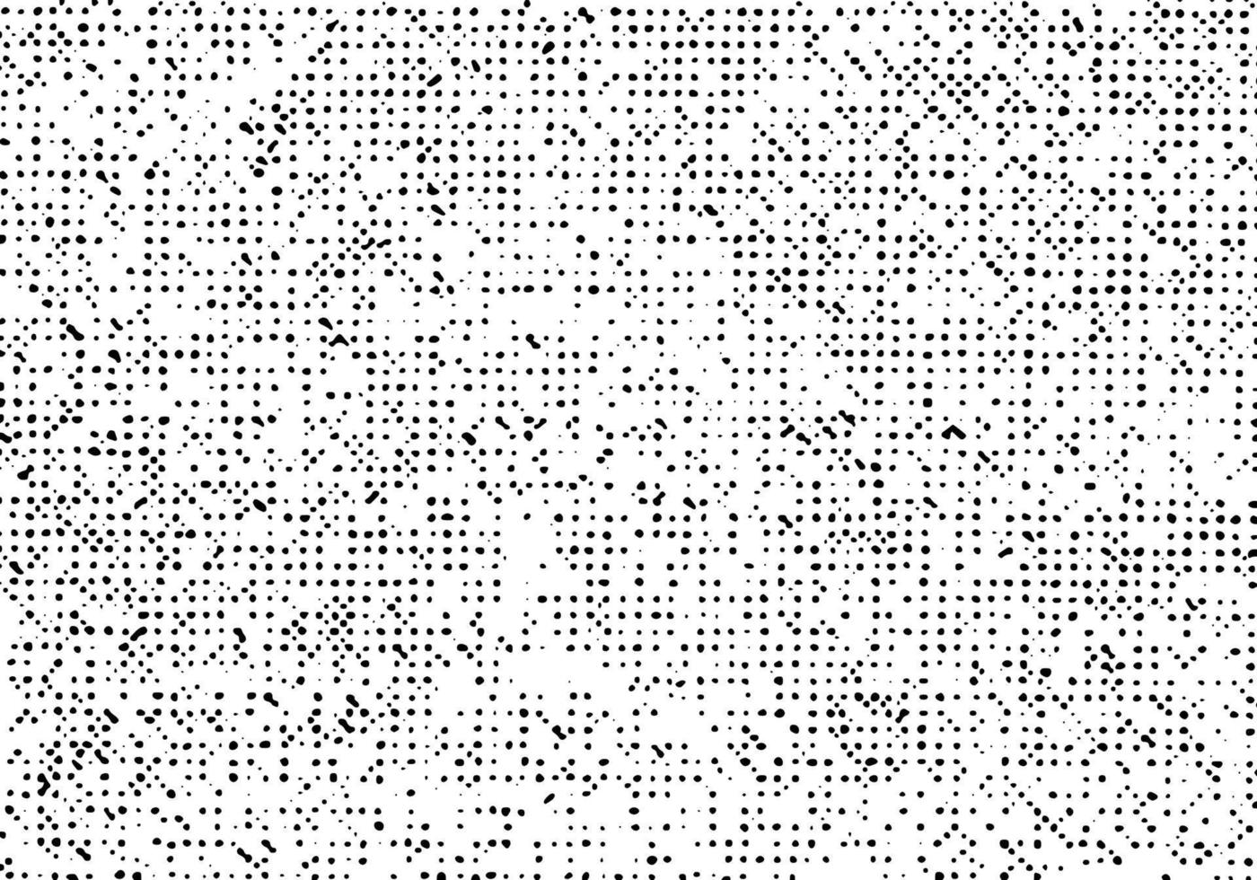 Pattern grunge background, Old distress texture overlay vector, Print monochrome halftone retro vector