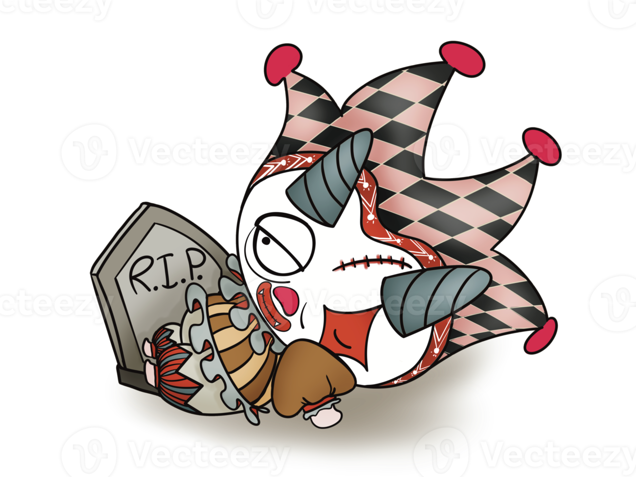 Funny and puppie Halloween Clipart png