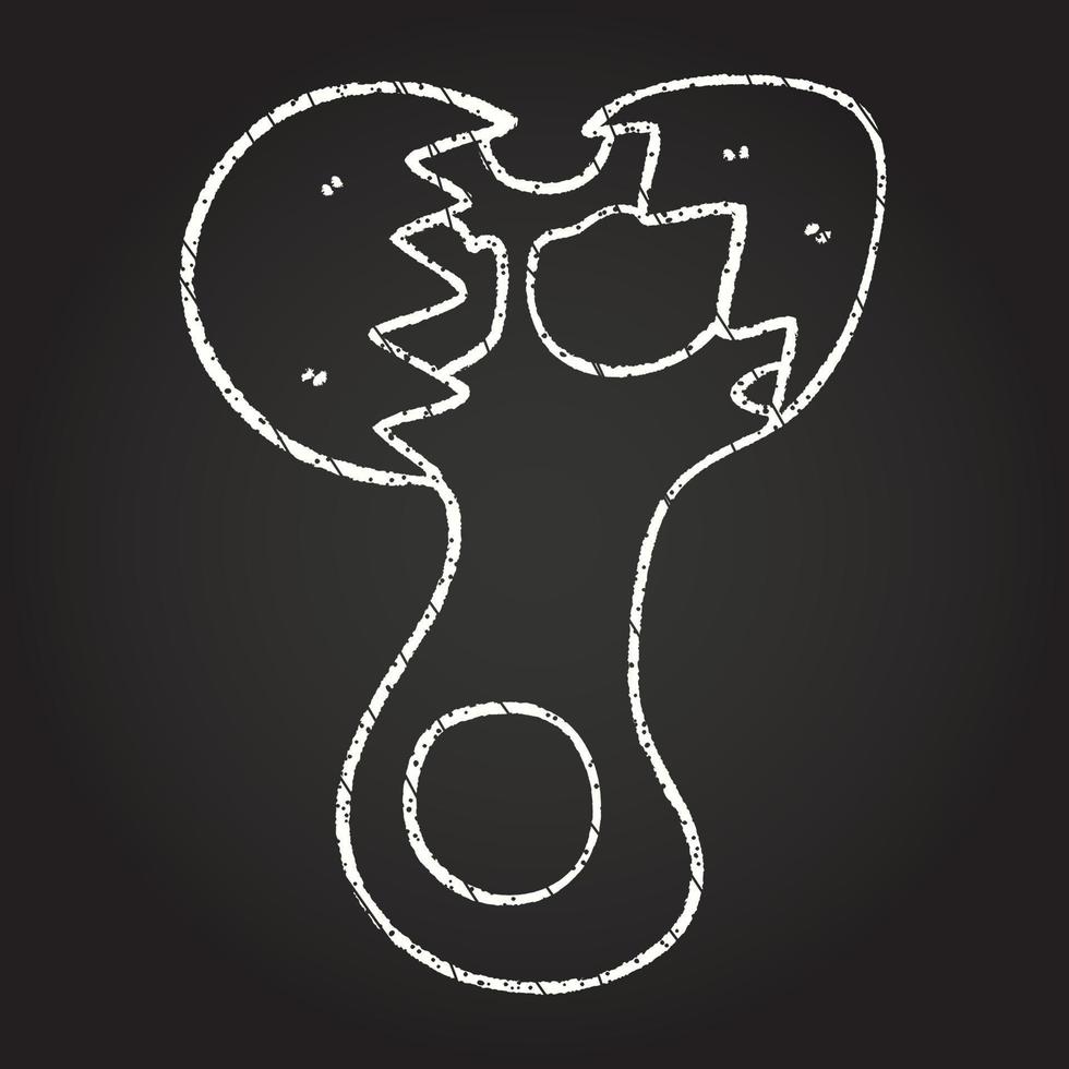 Cracked Egg Chalk Drawing 13126634 Vector Art at Vecteezy