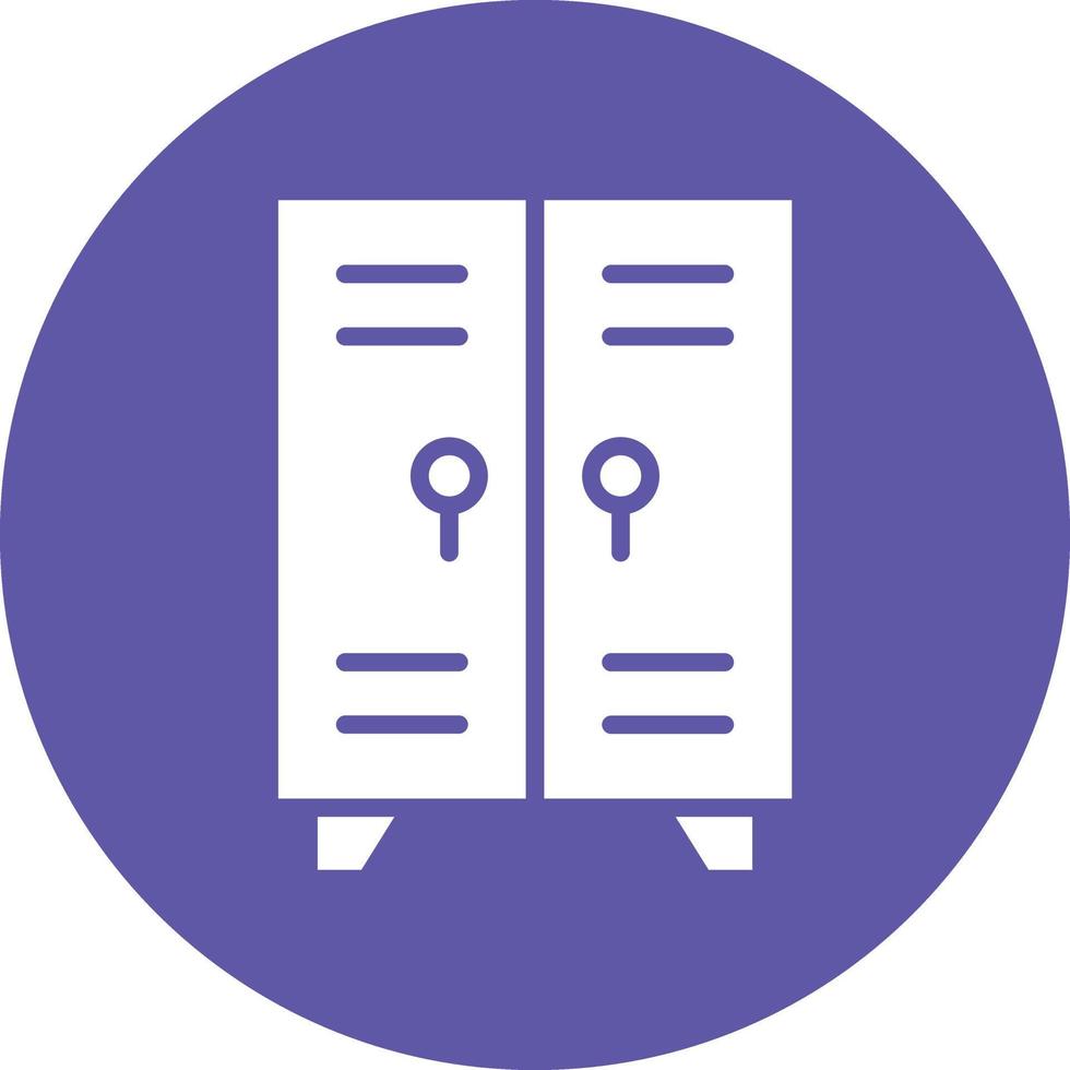 Lockers Icon Style vector
