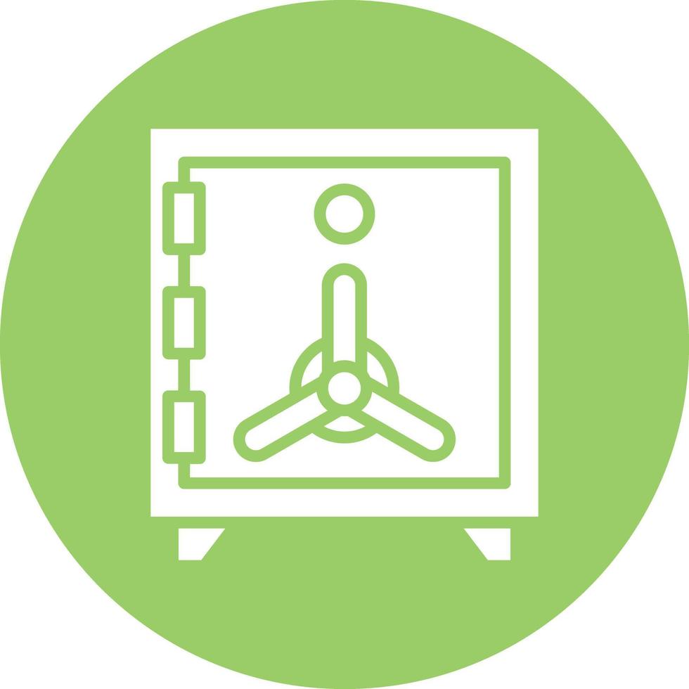Safe Box Icon Style vector