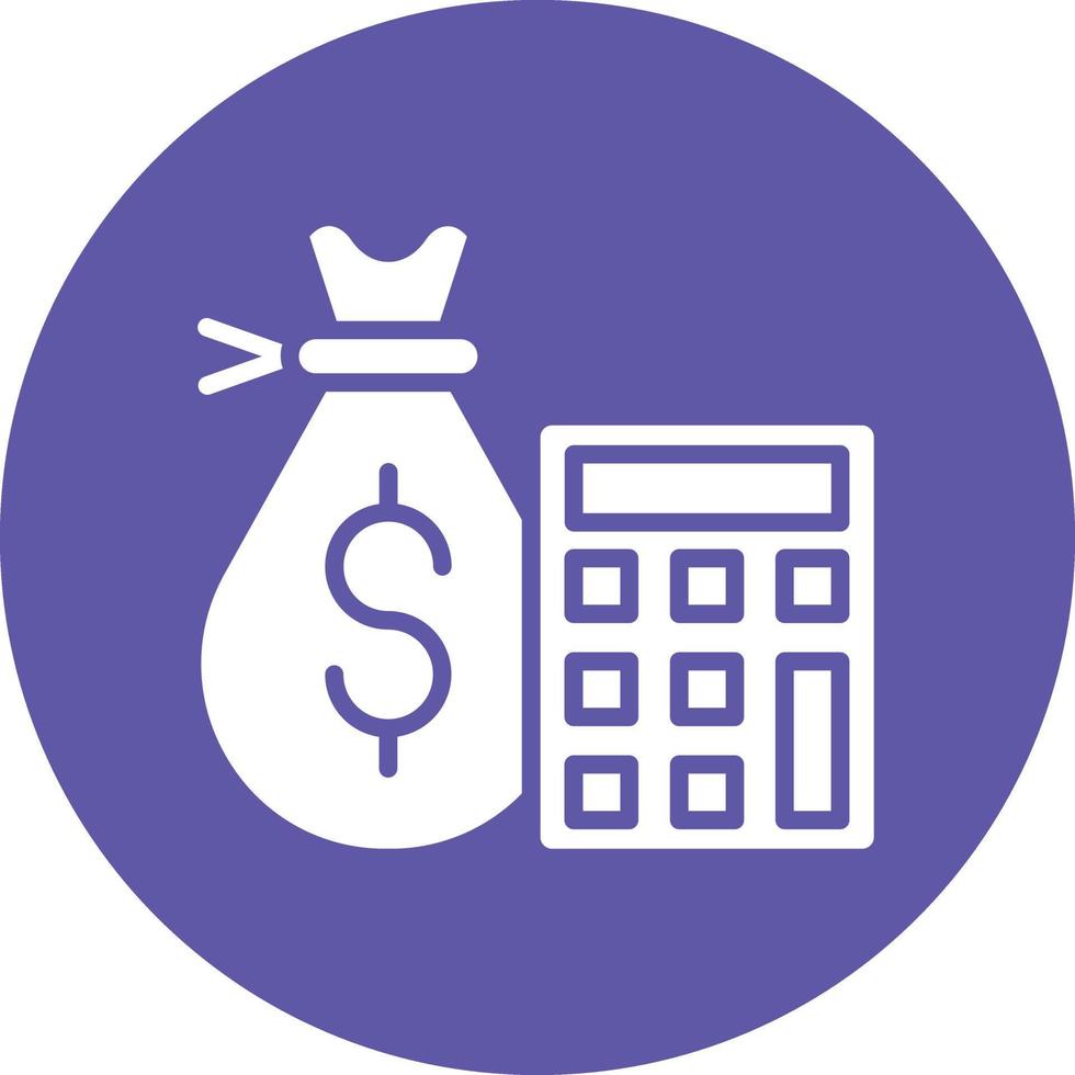 Budget Icon Style vector
