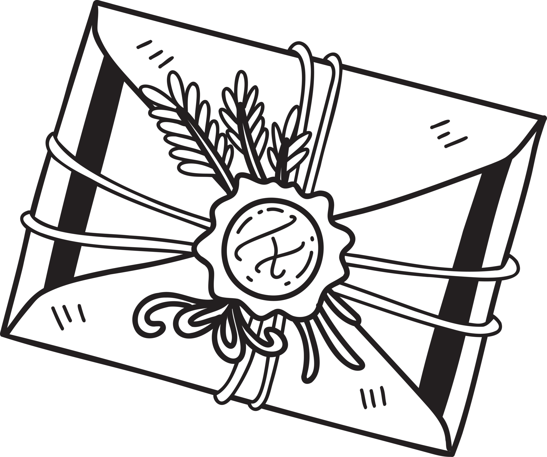 Vintage Postcard With Wax Seal Illustration 13127094 PNG vintage-postcard-with-wax-seal-illustration-13127094-png