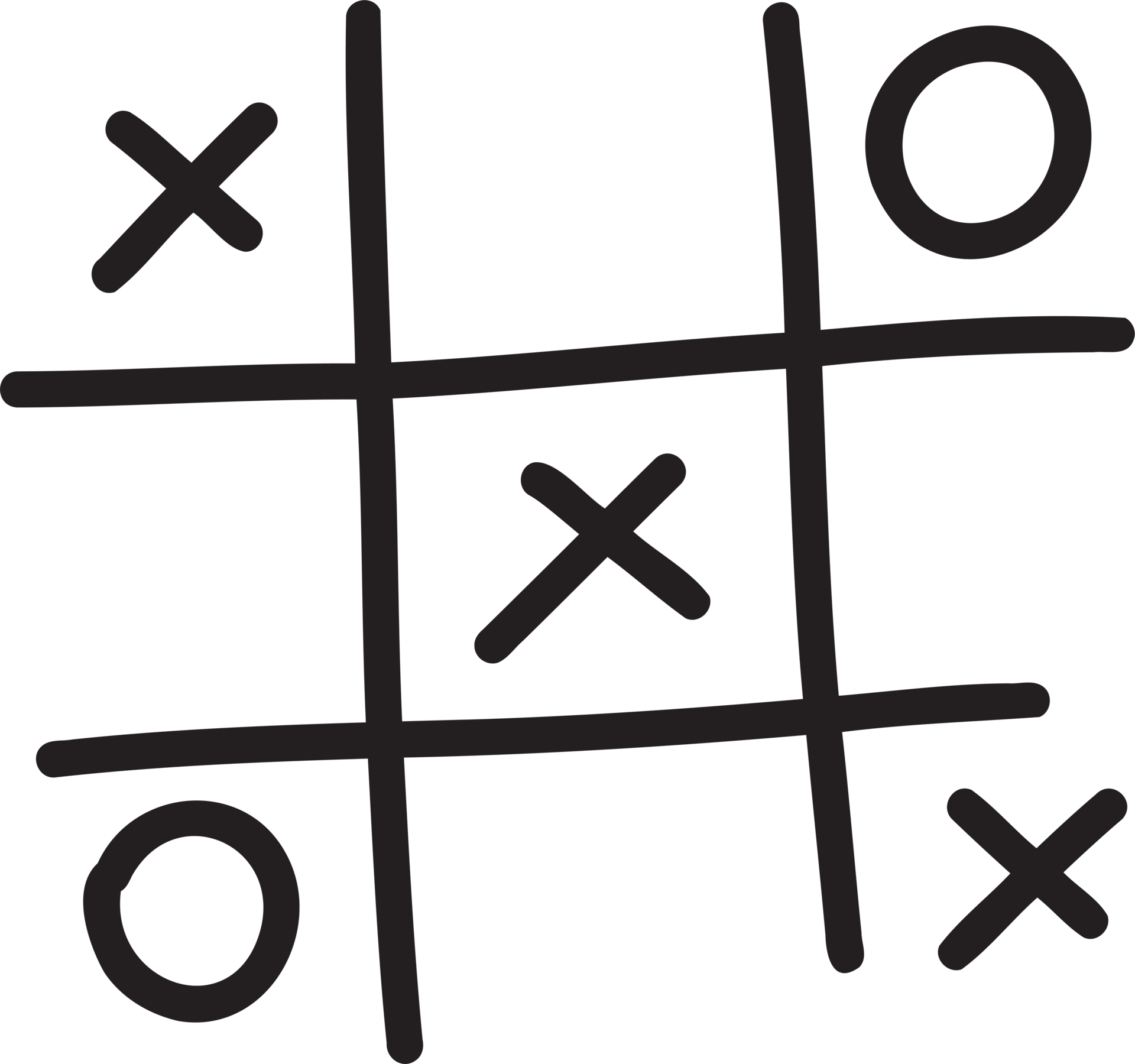 Hand Drawn Tic tac toe illustration 13127170 PNG