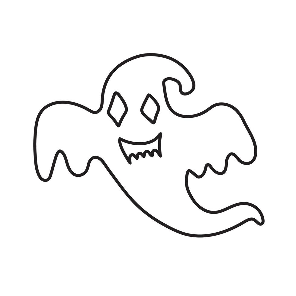 halloween embrujado para su diseño para la fiesta de halloween vector