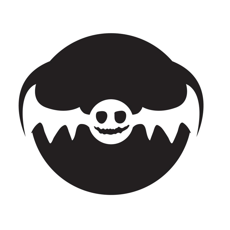 Haunted Halloween  for Your Design for the Holiday Halloween vector