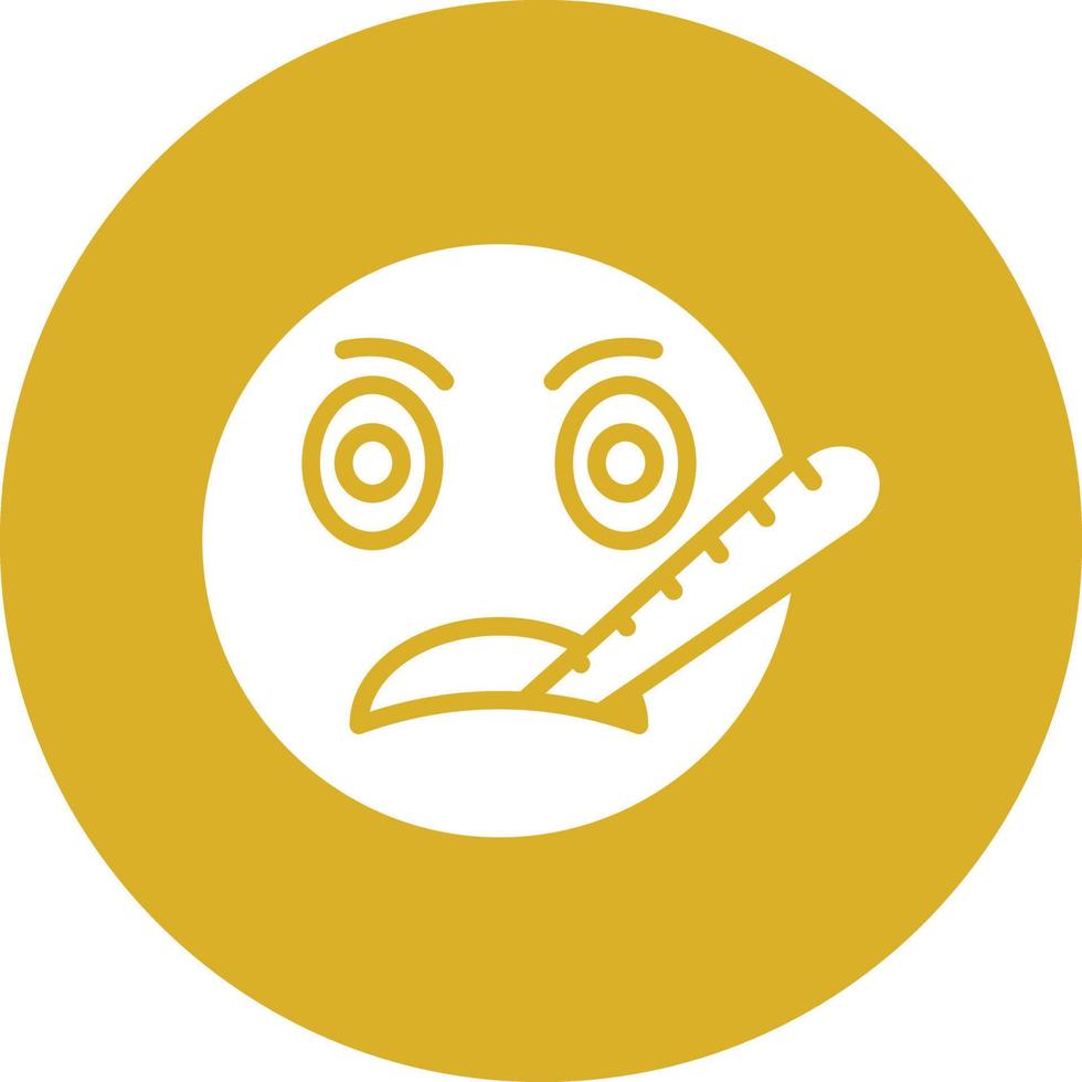 Sick Icon Style vector