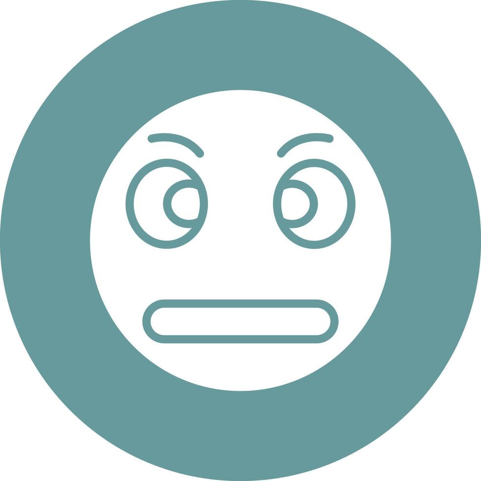 Rolling Eyes Icon Style vector