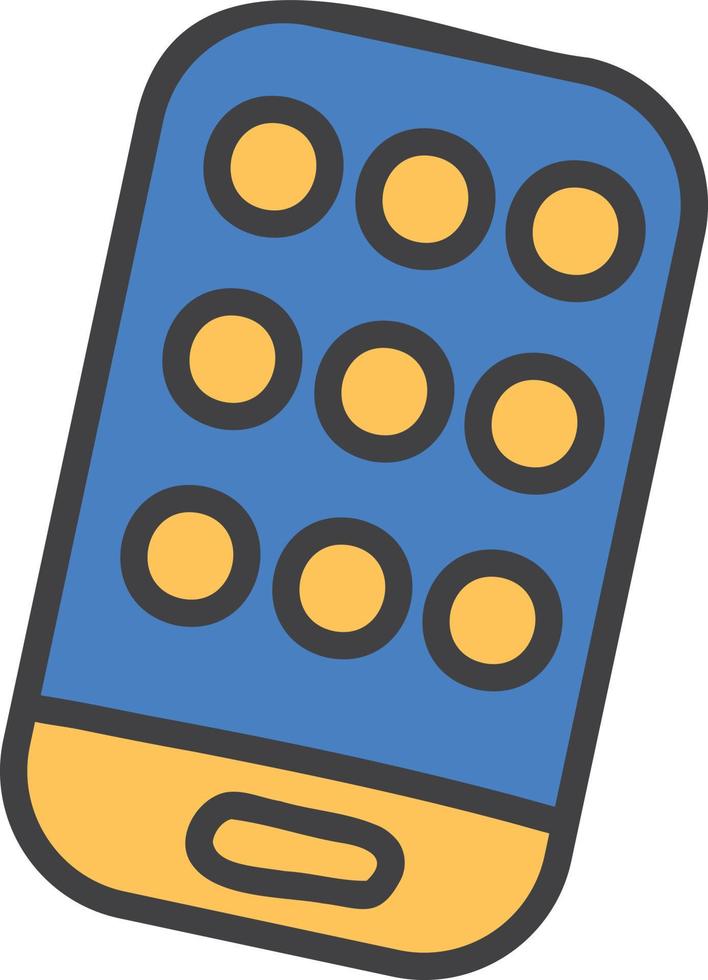 Hand Drawn smartphone illustration vector