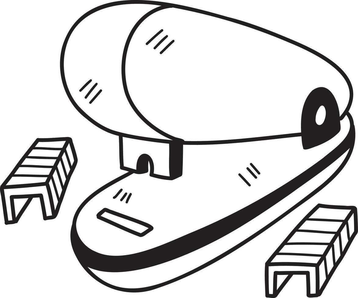 Hand Drawn stapler illustration vector