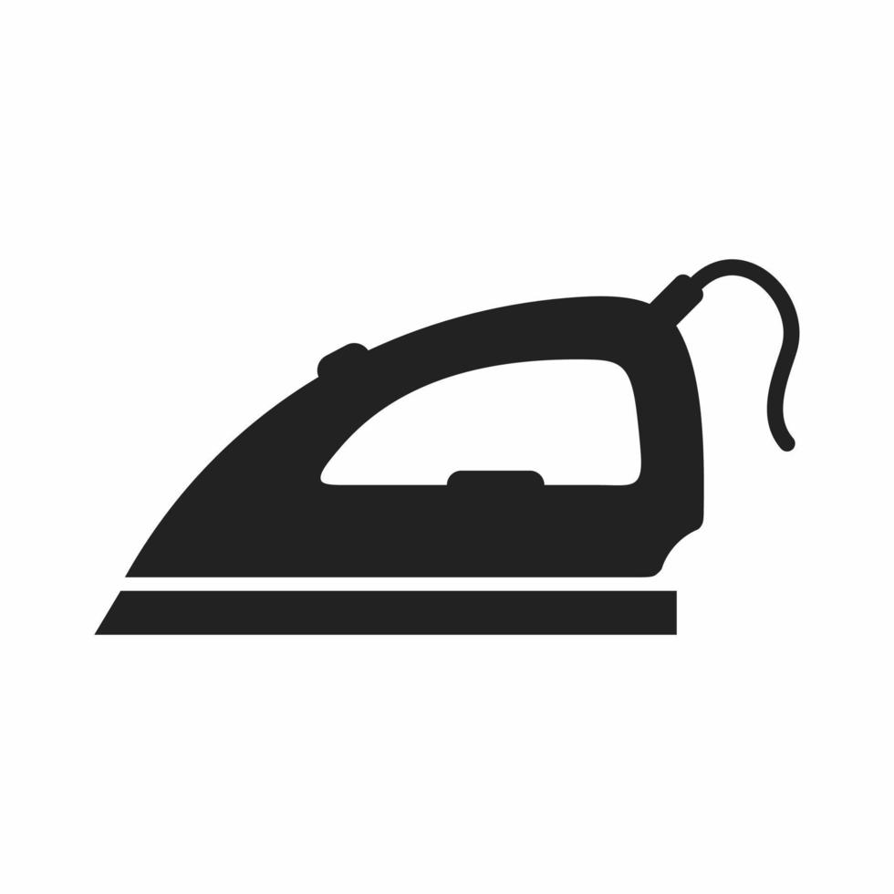 iron flat icon vector