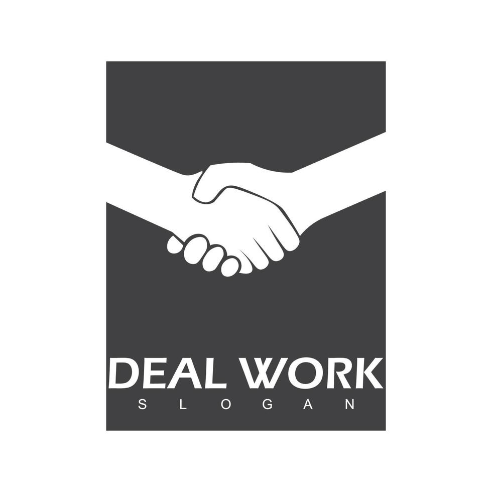 deal work logo peple vector