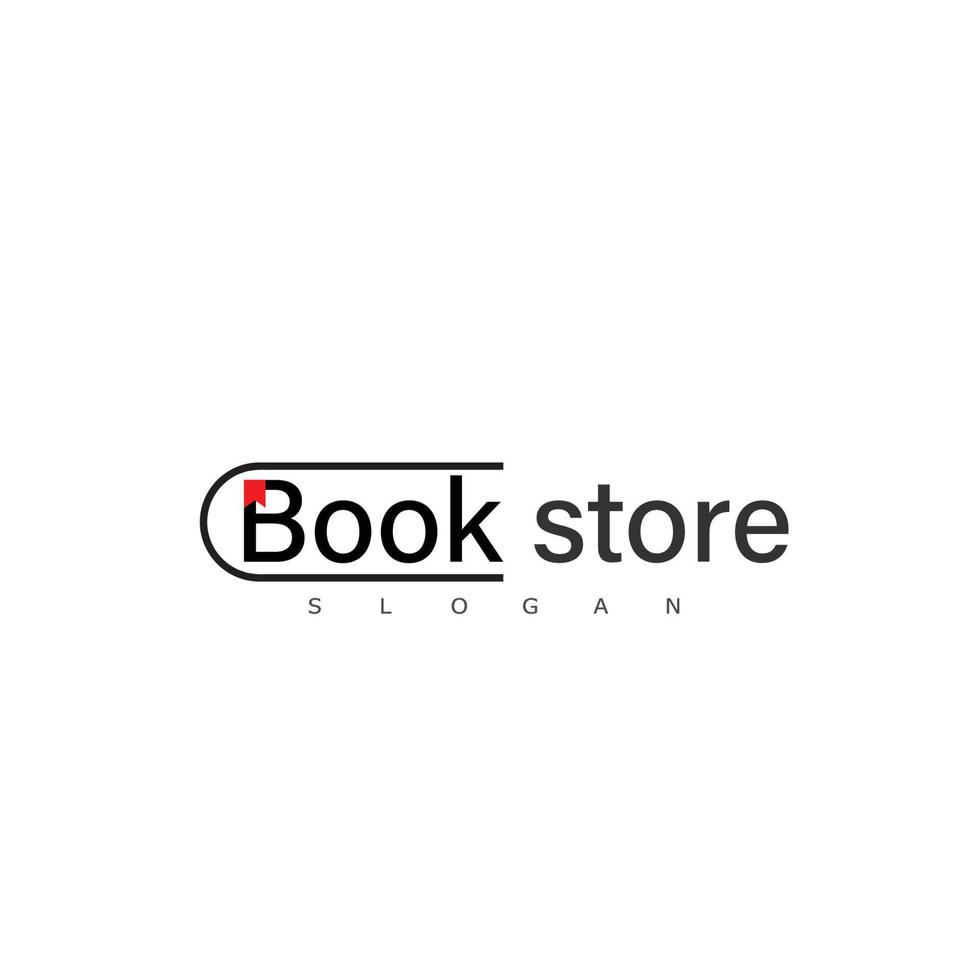 book logo design symbol vector