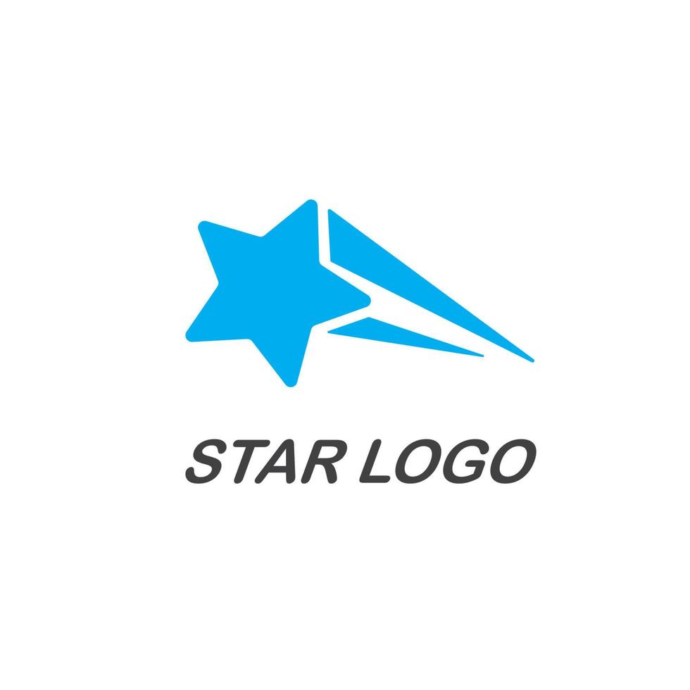 diseño de logotipo estrella vector