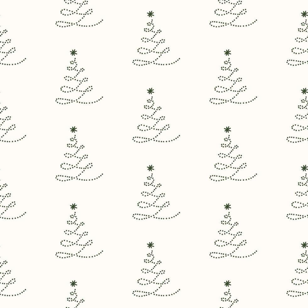 Christmas pattern with holiday elements vector