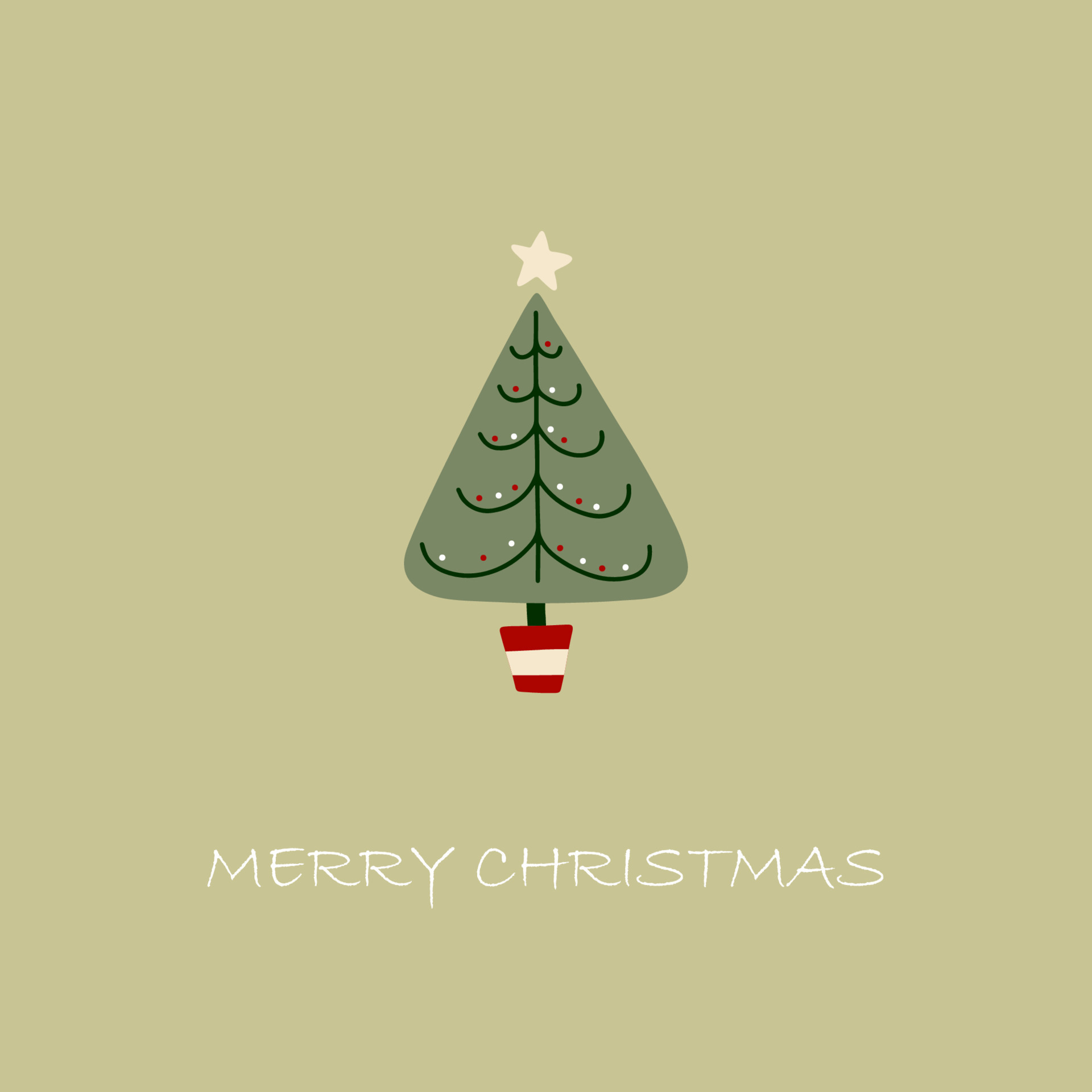 Christmas tree Xmas card 13129870 Vector Art at Vecteezy