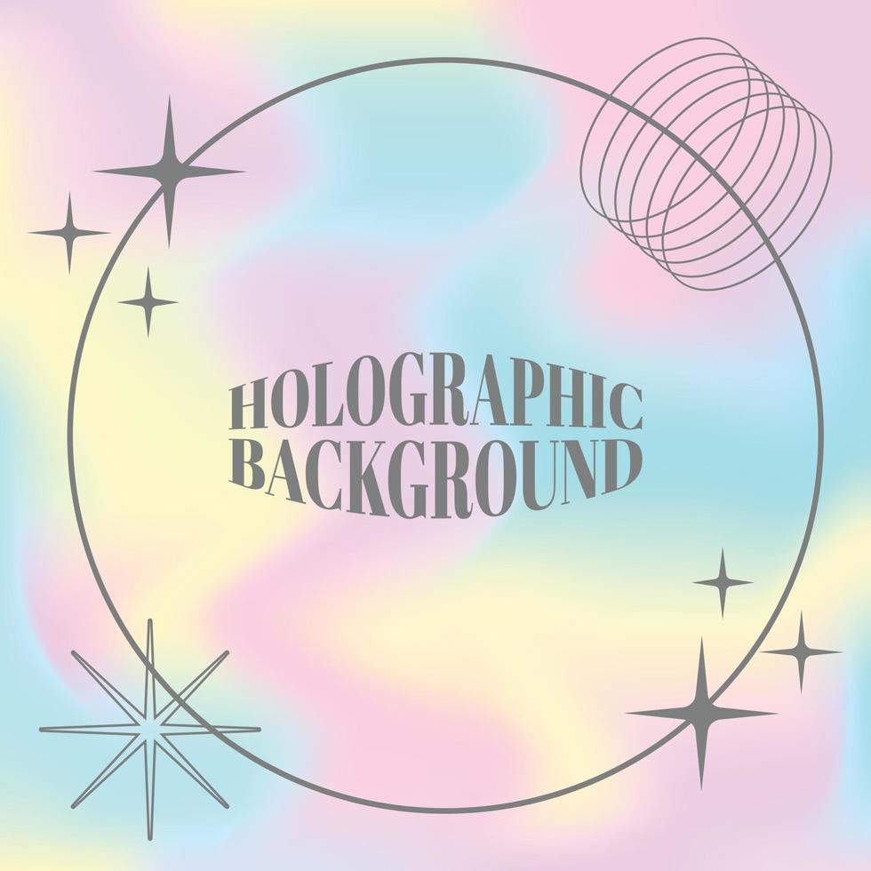 Holographic Background vectors cute background