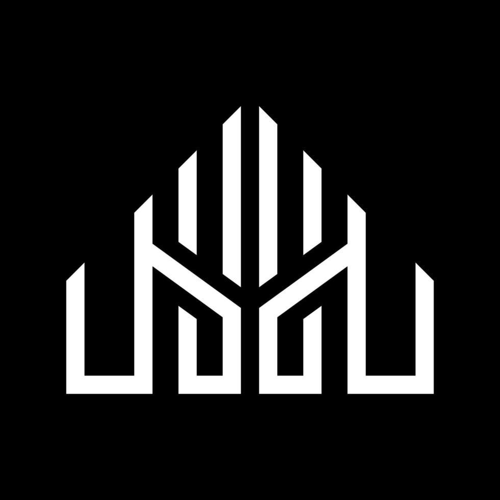 Creative building structure logo design real estate, architecture, construction vector